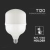 Bec LED E27/E40, T120, 40W, 4320lm, 160°, IP20, 1+2 gratuit! (Barva světla Alb cald)