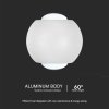 Lumină de perete LED 2W, 200lm, fascicul dublu de lumină, albă (Barva světla Ziua albă)