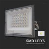 37303 2 led reflektor 30w 2350lm ip65 cct zmena farby 3000k 4000k 6500k sivy