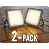 Reflektor LED 50W, 5000lm, IP65, CCT, schimbare culoare 3000K/4000K/6500K, gri/2-PACK!