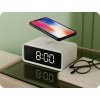 Ceas deșteptător cu încărcător wireless Qi [CA07W]