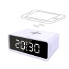 Ceas deșteptător cu încărcător wireless Qi [CA07W]
