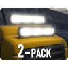 Lumină de lucru cu LED 60W, 3000lm, 6xCOB, 12/24V/2-PACK! [LB0125]