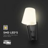 Lampă de noptieră LED 2W, 60lm, USB/PD, cip CREE, neagră