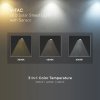 Lampă stradală solară LED 20W, 3000lm, CCT/2-PACK!