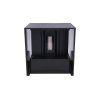Aplica LED 2x3W, 450lm, IP65, neagră, 1+2 gratis!