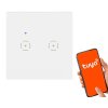 Comutator inteligent alb (2 canale) 10A Tuya Smart [OR-SH-17201/W]
