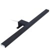 Iluminat LED pentru baie deasupra oglinzii 12W, 780lm, negru [WO828-BLK]