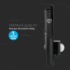 Reflector LED de 10W cu senzor, cip SAMSUNG/2-PACK!
