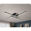 Lampă de tavan LED de design 38W, 4100lm, neagră