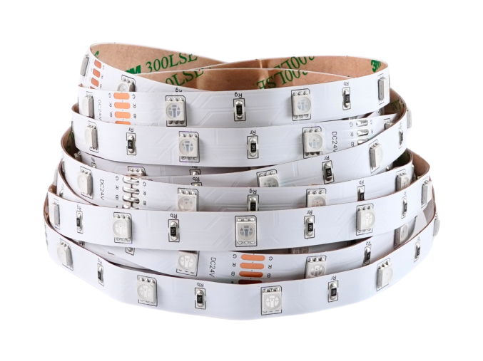 66984 rgb led pasek 7 2w m 24v bez kryti ip20
