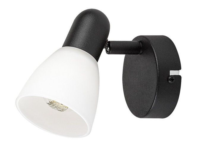 139428 cerne bodove svitidlo soma pro zarovku e14
