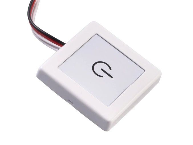 131386 3 dotykovy stmivac 12 24v bily