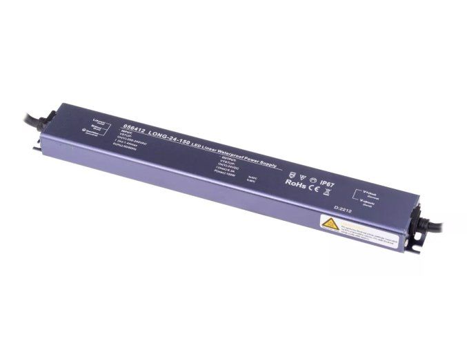 127772 led zdroj trafo long 24v 150w ip67