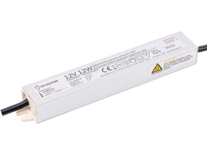 65961 LED-Netzteiltransformator 12V 12W IP67