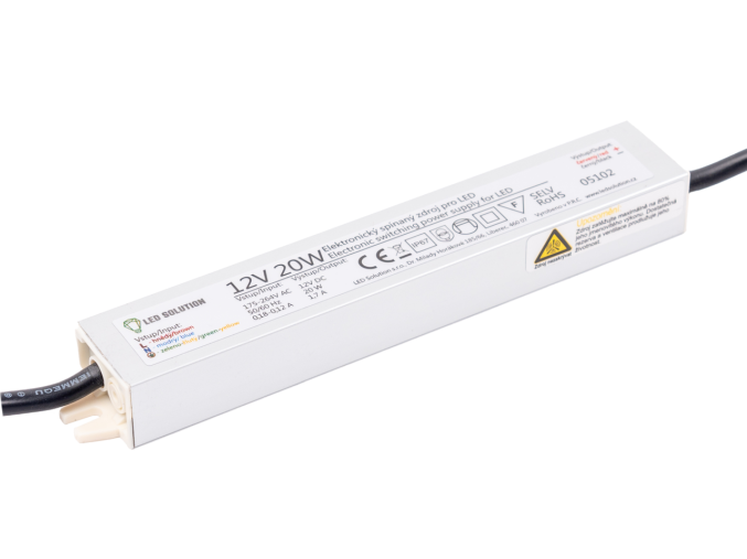 65964 LED-Netzteiltransformator 12V 20W IP67
