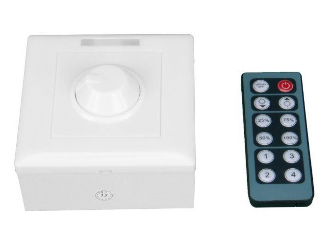 66444 2 manueller Dimmer mit IR-Steuerung