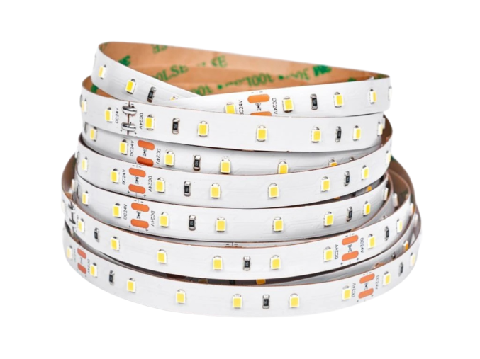 66819 5 led pasek 12w m 24v bez kryti ip20