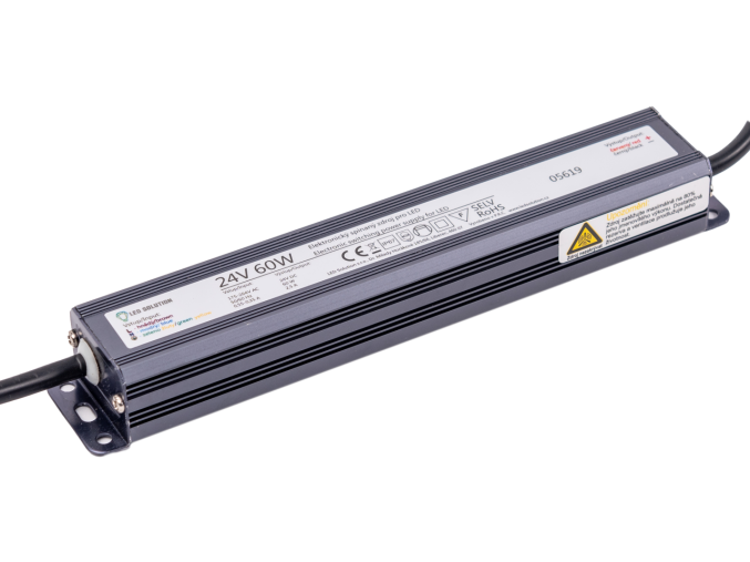 66825 LED-Quellentransformator 24V 60W IP67 Slim