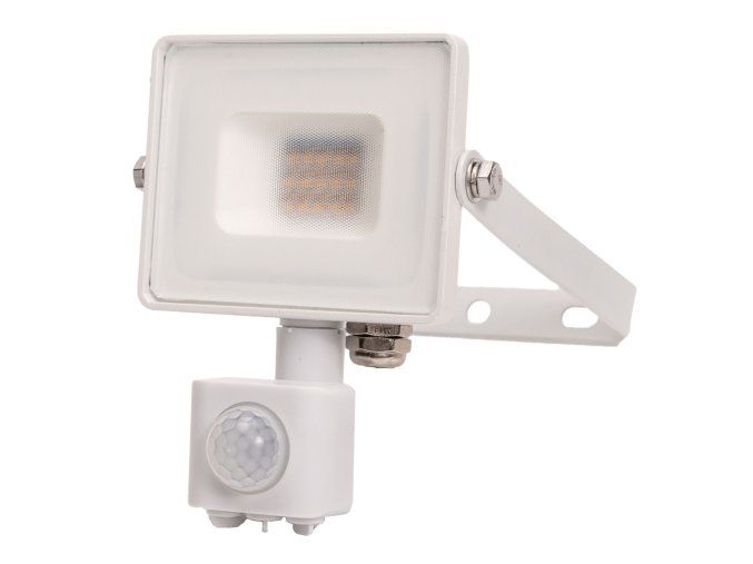 weißer LED-Strahler 10 W mit Sensor
