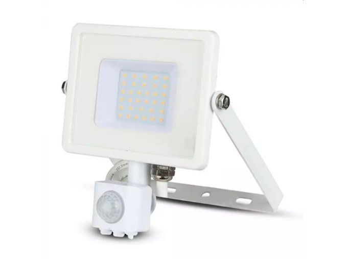 weißer LED-Strahler mit Sensor