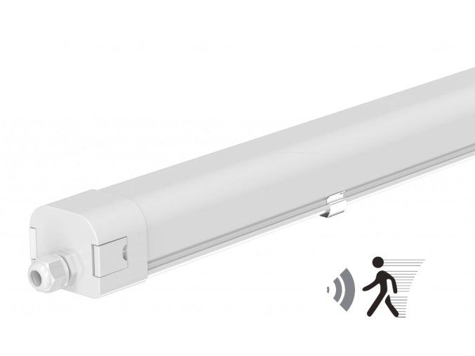 129297 led prachotesne svitidlo 150cm 60w s pohybovym senzorem