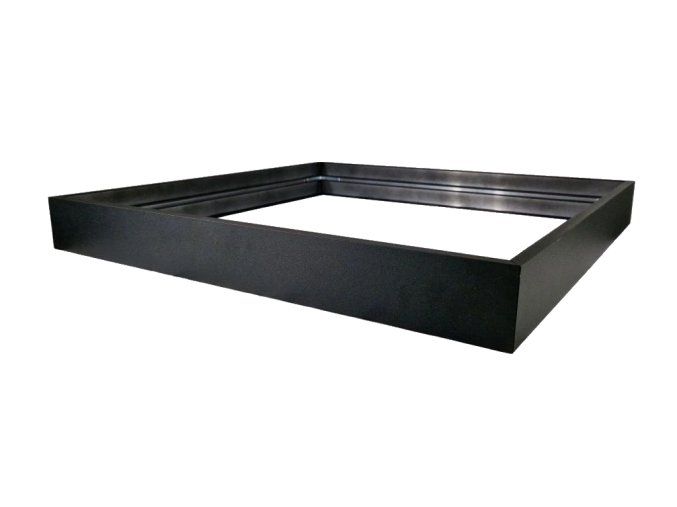 129414 1 cerny montazni ram 60x60x7cm pro led panel