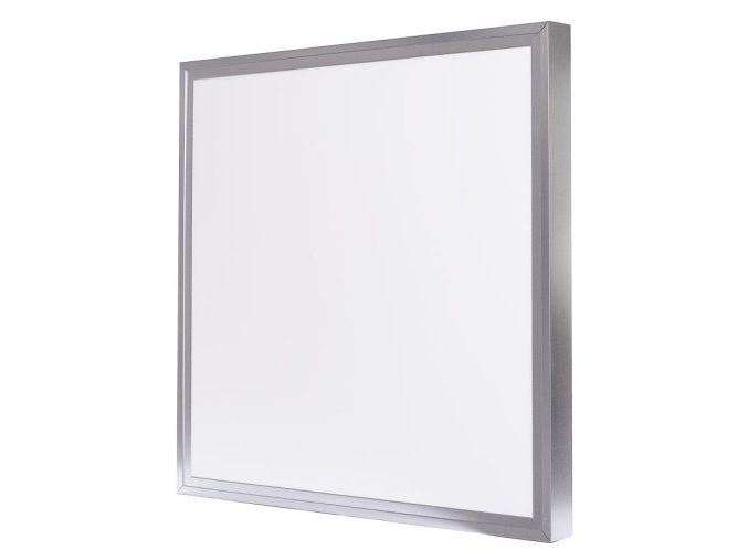 LED-Panel silber 600x600mm mit Rahmen