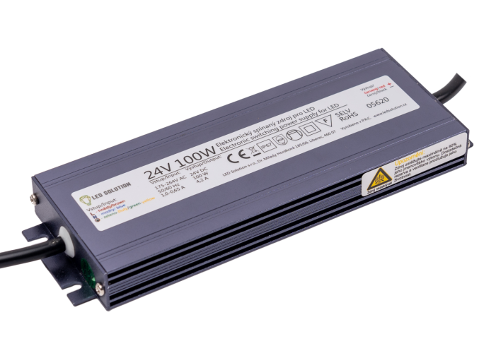 68373 LED-Quellentransformator 24V 100W IP67 Slim