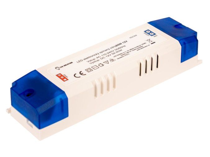 LED-Quellentransformator 12V 60W für den Innenbereich