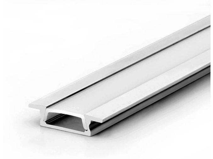 Eingebautes Profil für LED-Streifen V2 (Längen und Profiltypen: Profil ohne Diffusor (Abdeckung) 1 m)