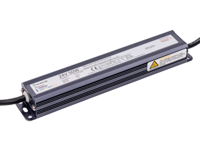 114912 LED-Quellentransformator 24V 50W IP67 Slim