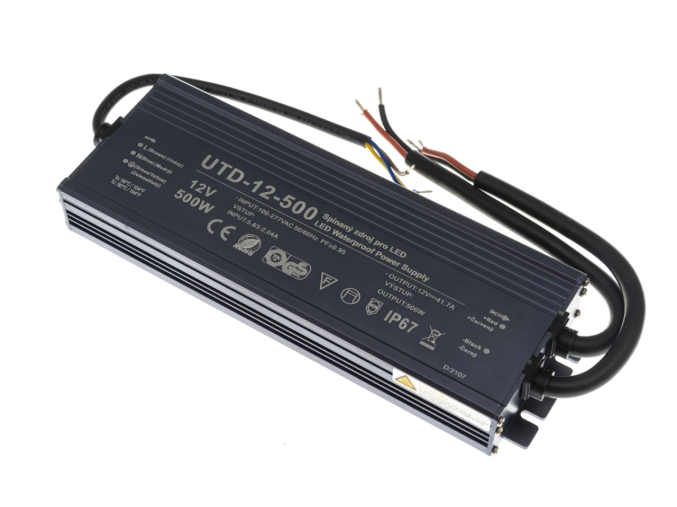 115140 LED-Netzteiltransformator 12 V 500 W IP67 Premium