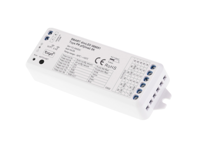 125053 2 dimled smart prijimac tuya 5 kanalovy