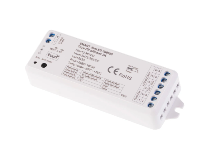 125059 1 dimled smart prijimac tuya 2 kanalovy