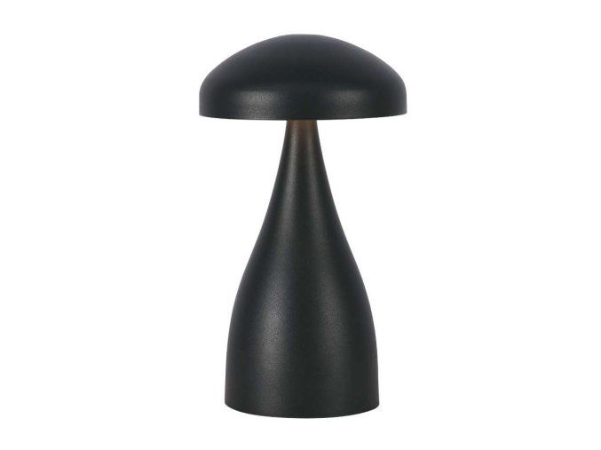 130761 cerna led stolni nabijeci lampa 220mm 1w
