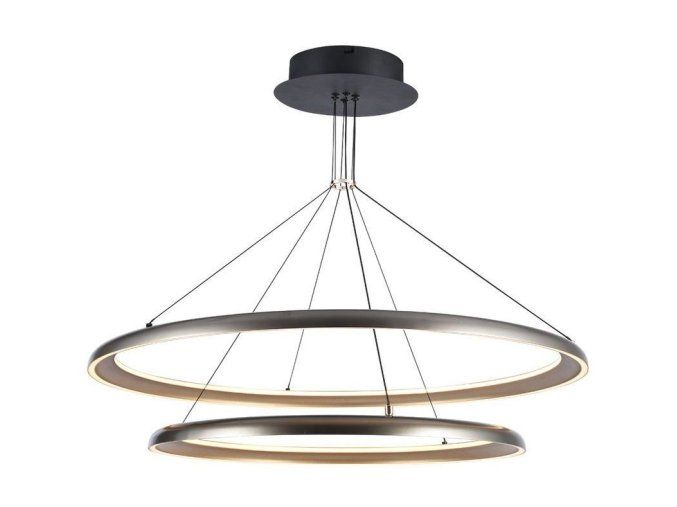 131419 sede zavesne led svitidlo kulate designove 60cm 65w