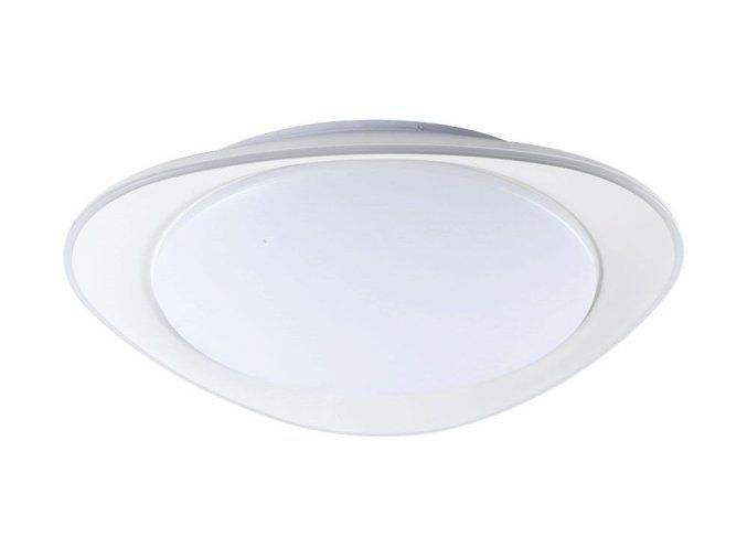 131443 6 bile led stropni svitidlo kulate 450mm 20 40w cct s do