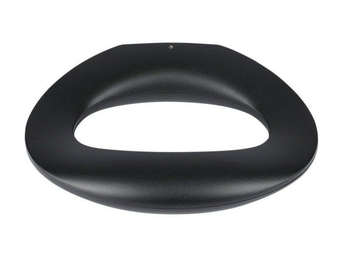 132598 cerne led nastenne svitidlo ovalne designove 9w