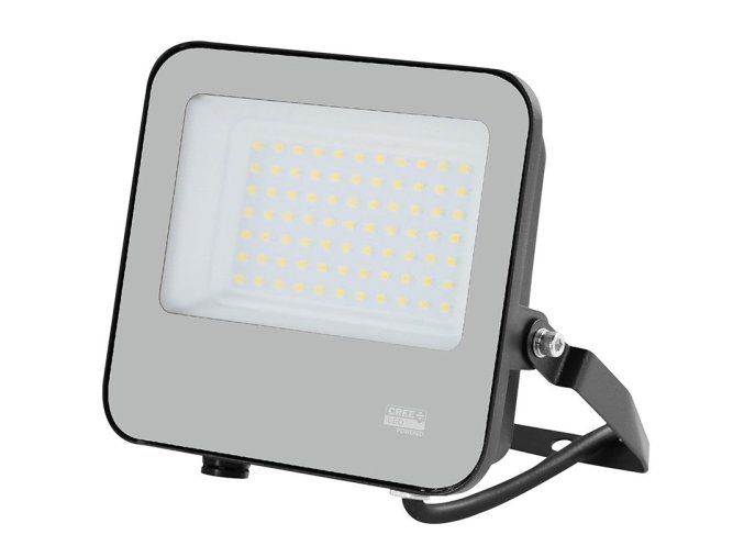 138258 cerny led reflektor 50w 135lm w premium