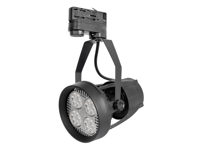 Schwarze Blatt-LED-Lampe mit Glühbirne