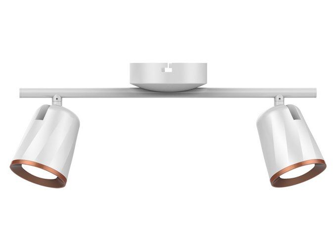 Weiße LED-Deckenleuchte 12W (Lichtfarbe Warmweiß)