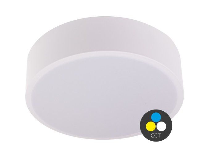 129327 2 bile led stropni svitidlo kulate 400mm 36w cct