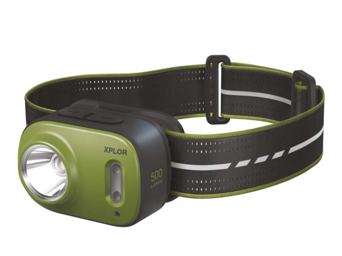 114585 wiederaufladbare Stirnlampe 500 lm