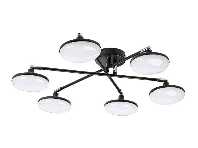 135993 cerne stropni led svitidlo madi 570mm 24w