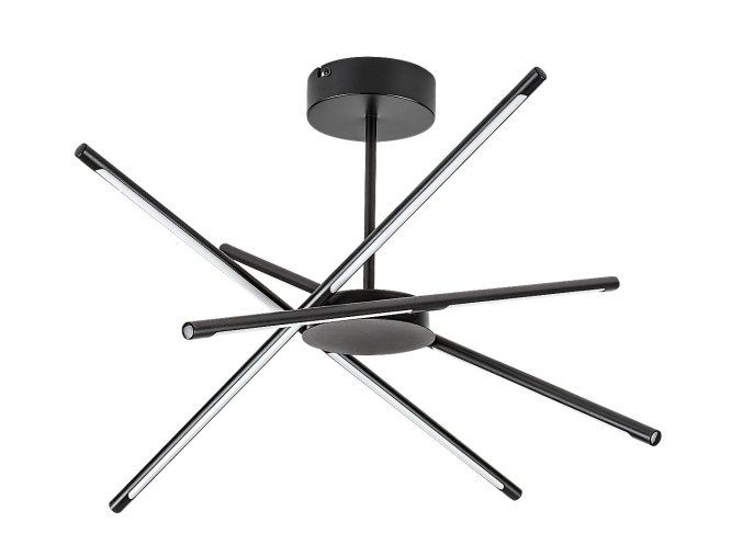 139503 cerne stropni led svitidlo henli2 660mm 40w