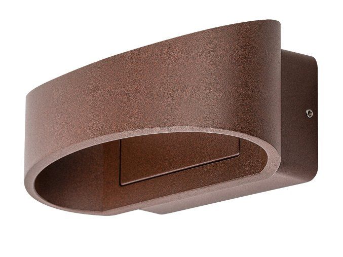 139803 hnede fasadni led svitidlo gerla 9w ip54