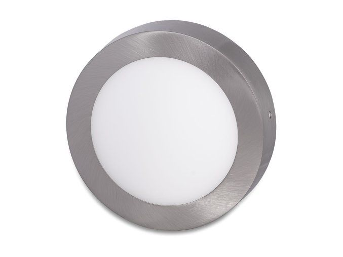 silberfarben montiertes LED-Panel 225 mm