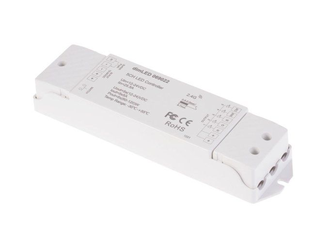 131959 6 dimled prijimac pro rgb cct led pasky
