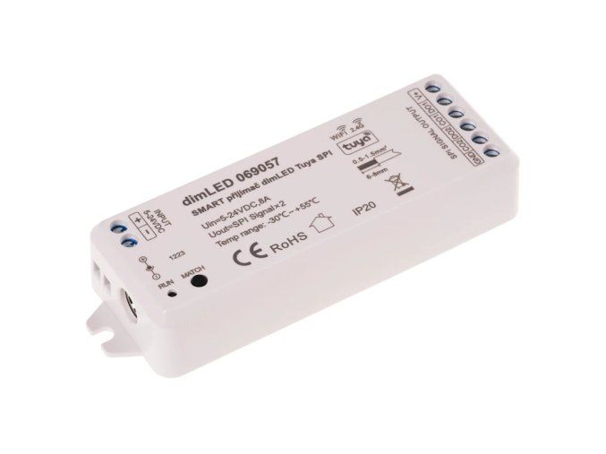 132106 dimled smart prijimac tuya pro digitalni led pasky
